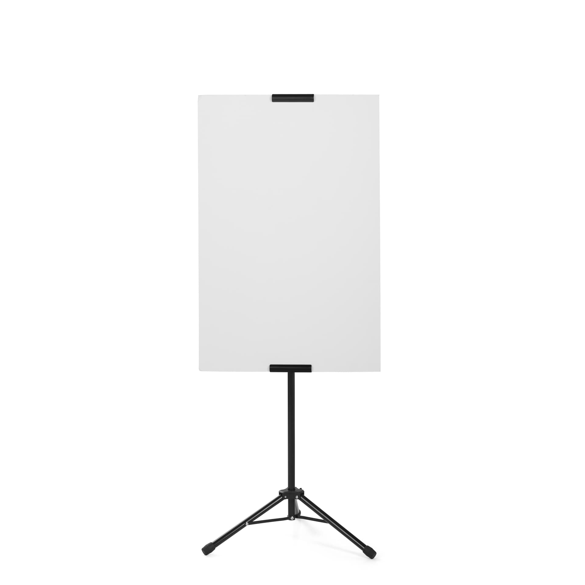 Tripod poster stand with stable design
