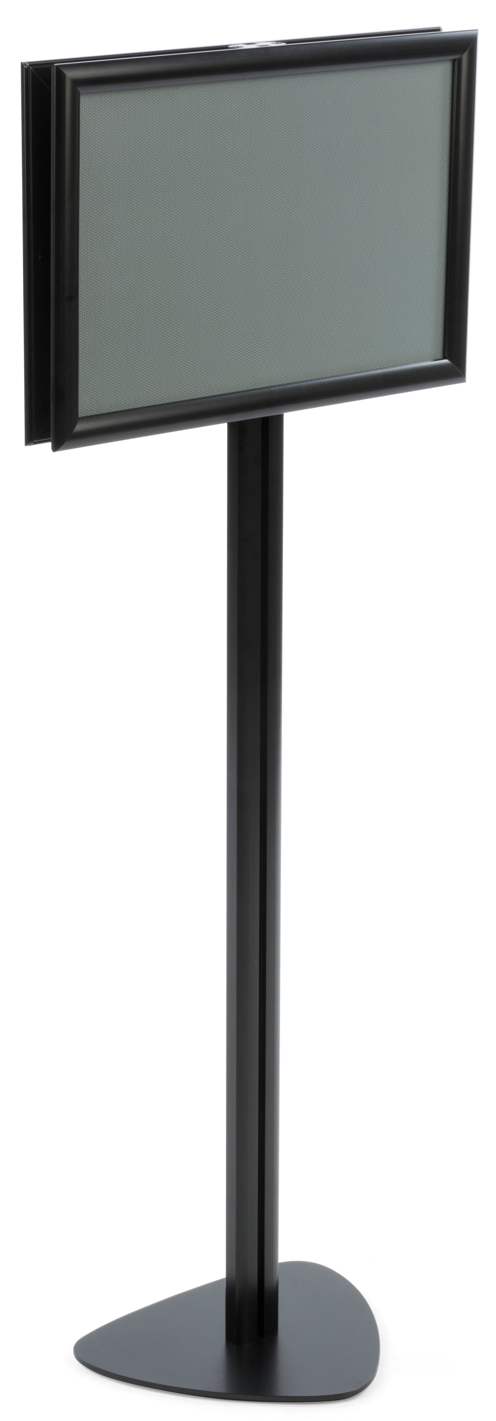 11" x 17" Contemporary Sign Stand, Powder Coated