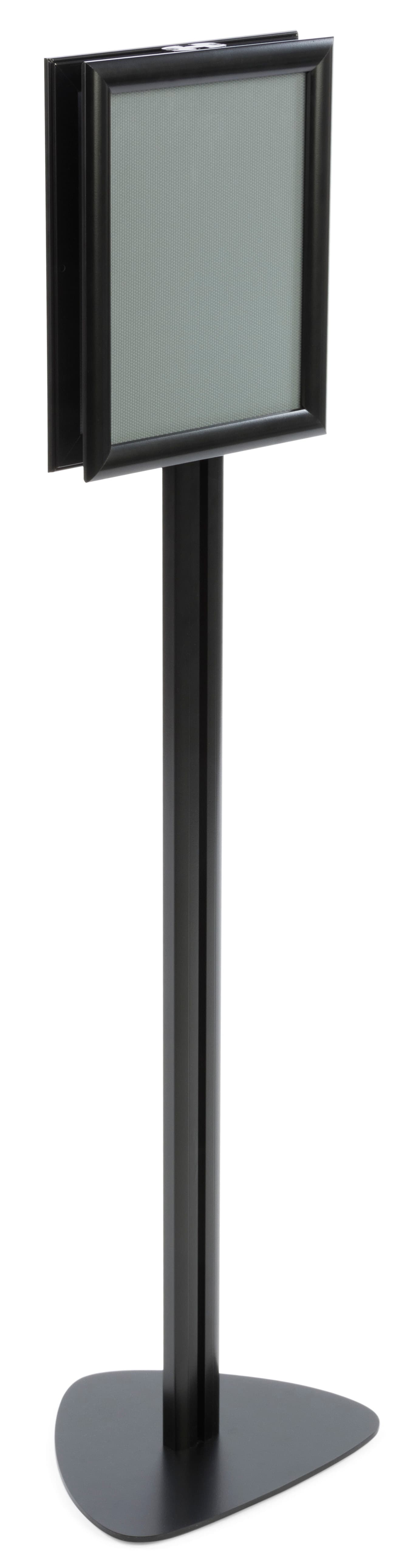 8.5” x 11” Modern Sign Stand with Steel Base