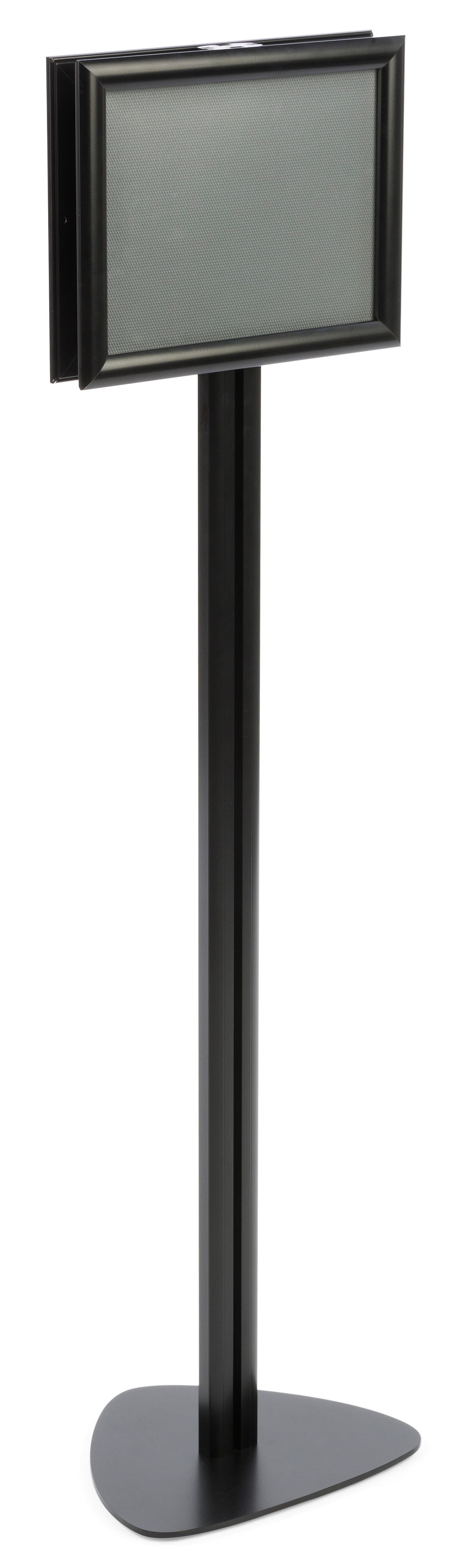 8.5” x 11” Modern Sign Stand with PVC Lens