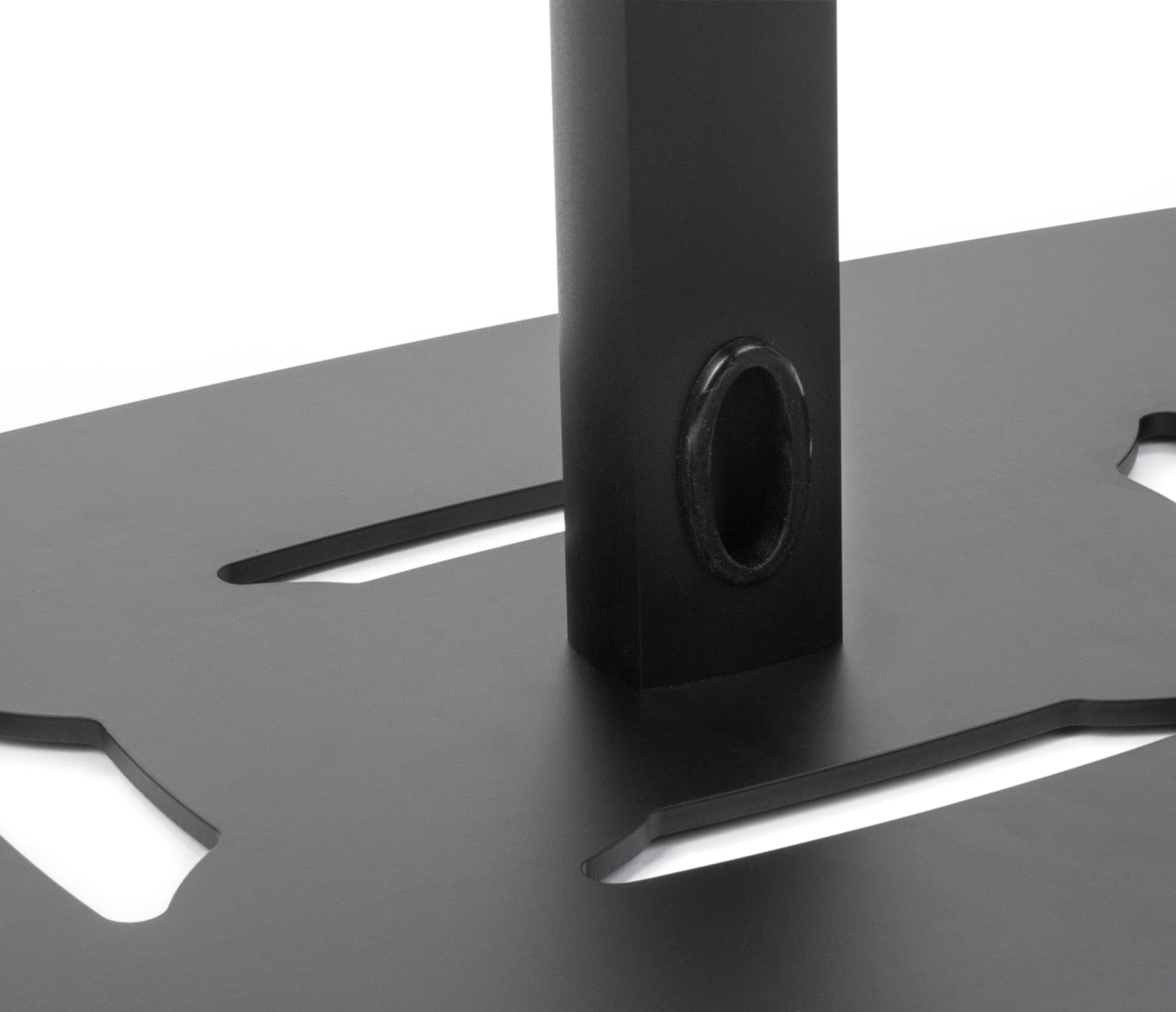 Ereader Floor Stand with Integrated Cable Management