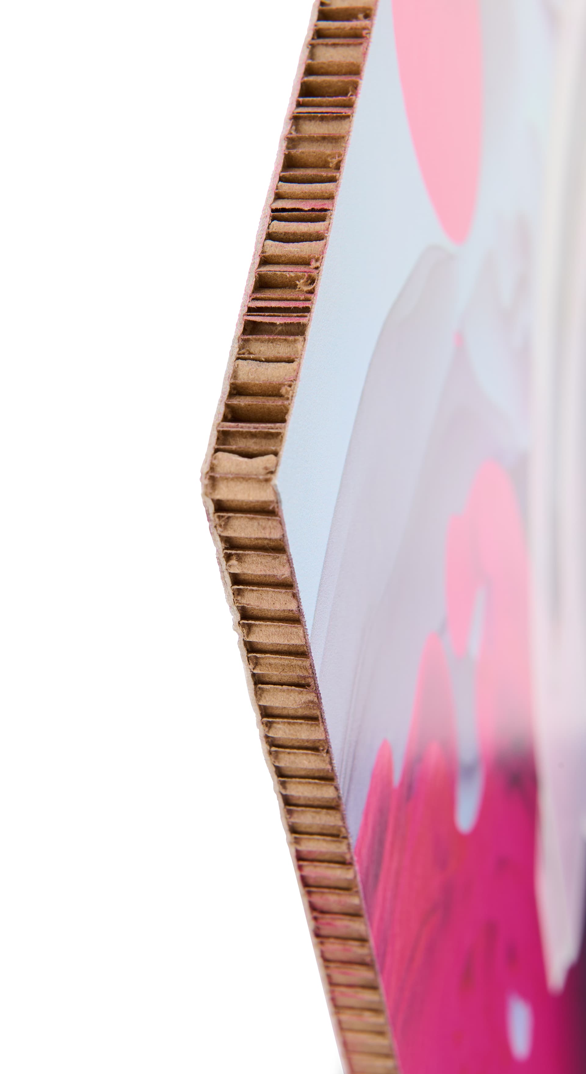 Custom Printed Xanita Board with Base with construction made from recycled paper and sugar cane waste