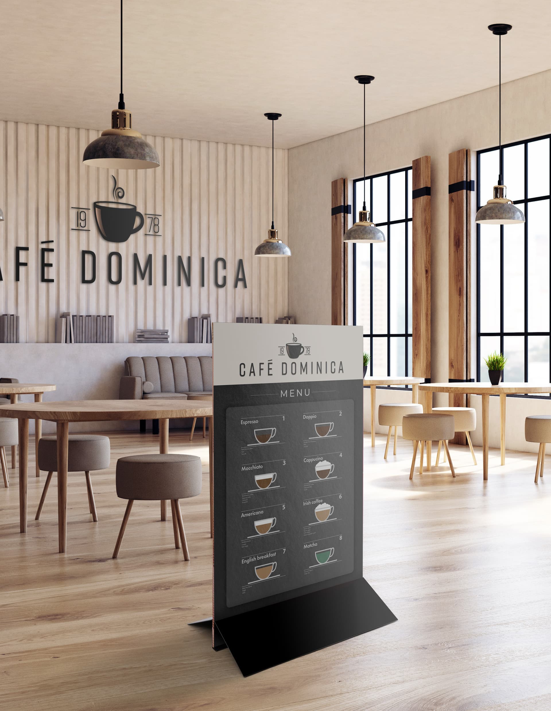 Custom Printed Xanita Board with Base with double-sided full colored graphics