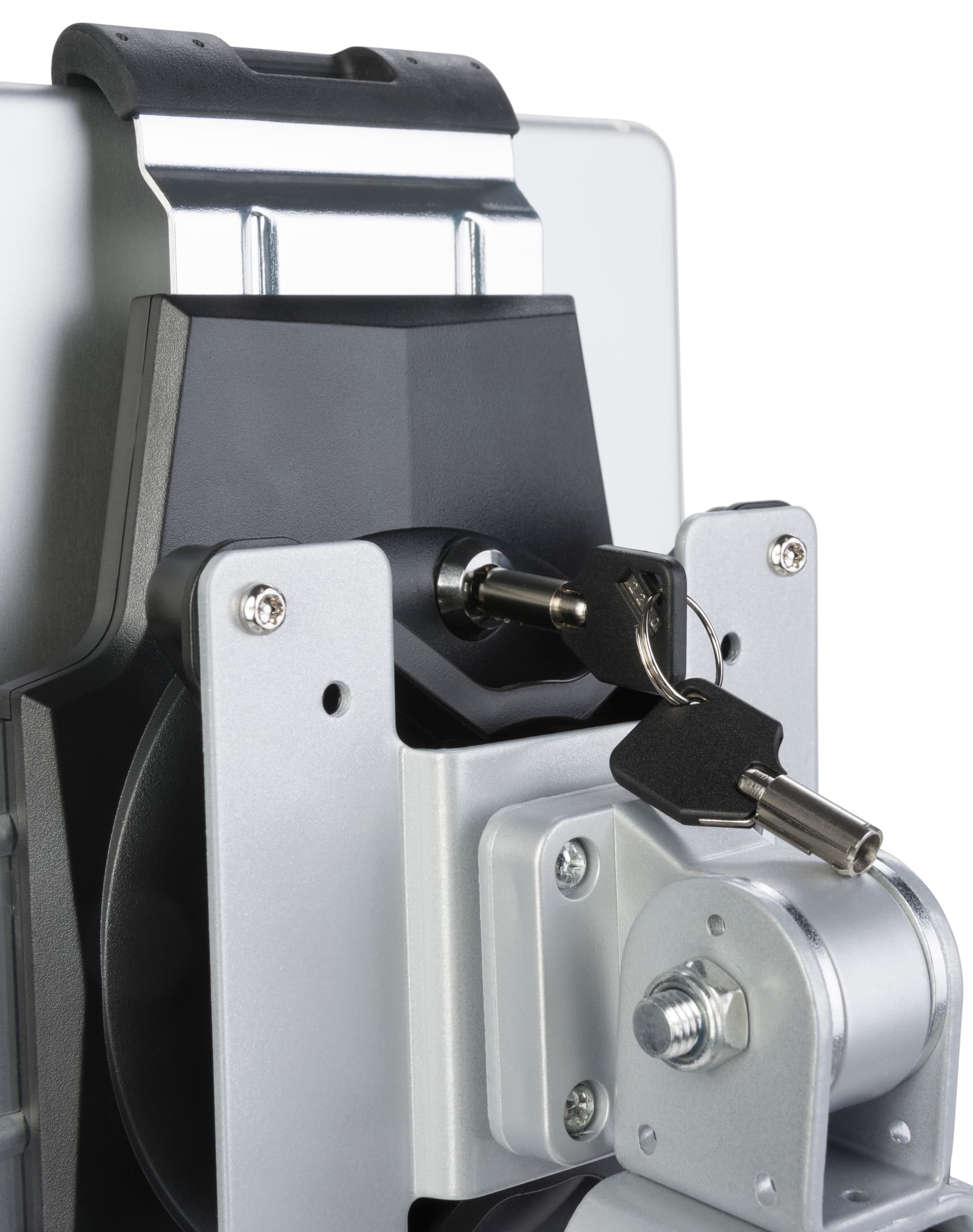 Wall Tablet Holder with Locking Case