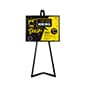Display Easel for Floor with Bifold Design, 5 Height Settings