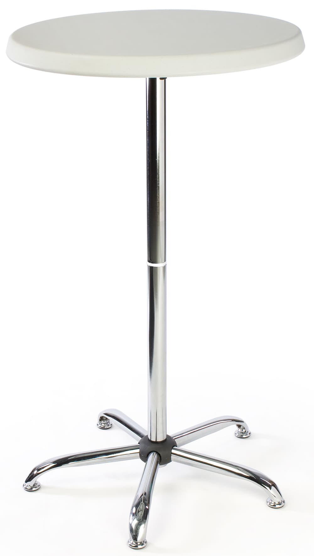 Shown uncovered cocktail table
