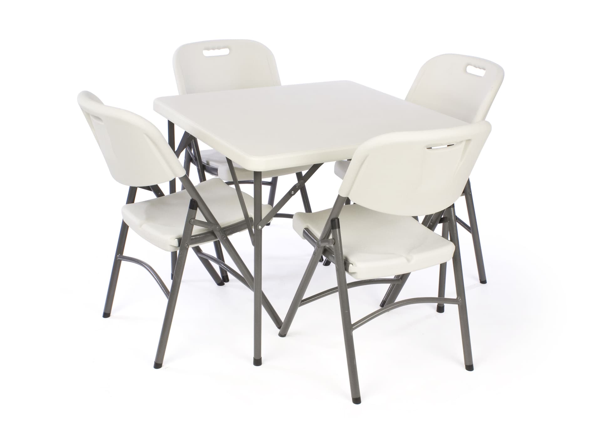 square folding card table
