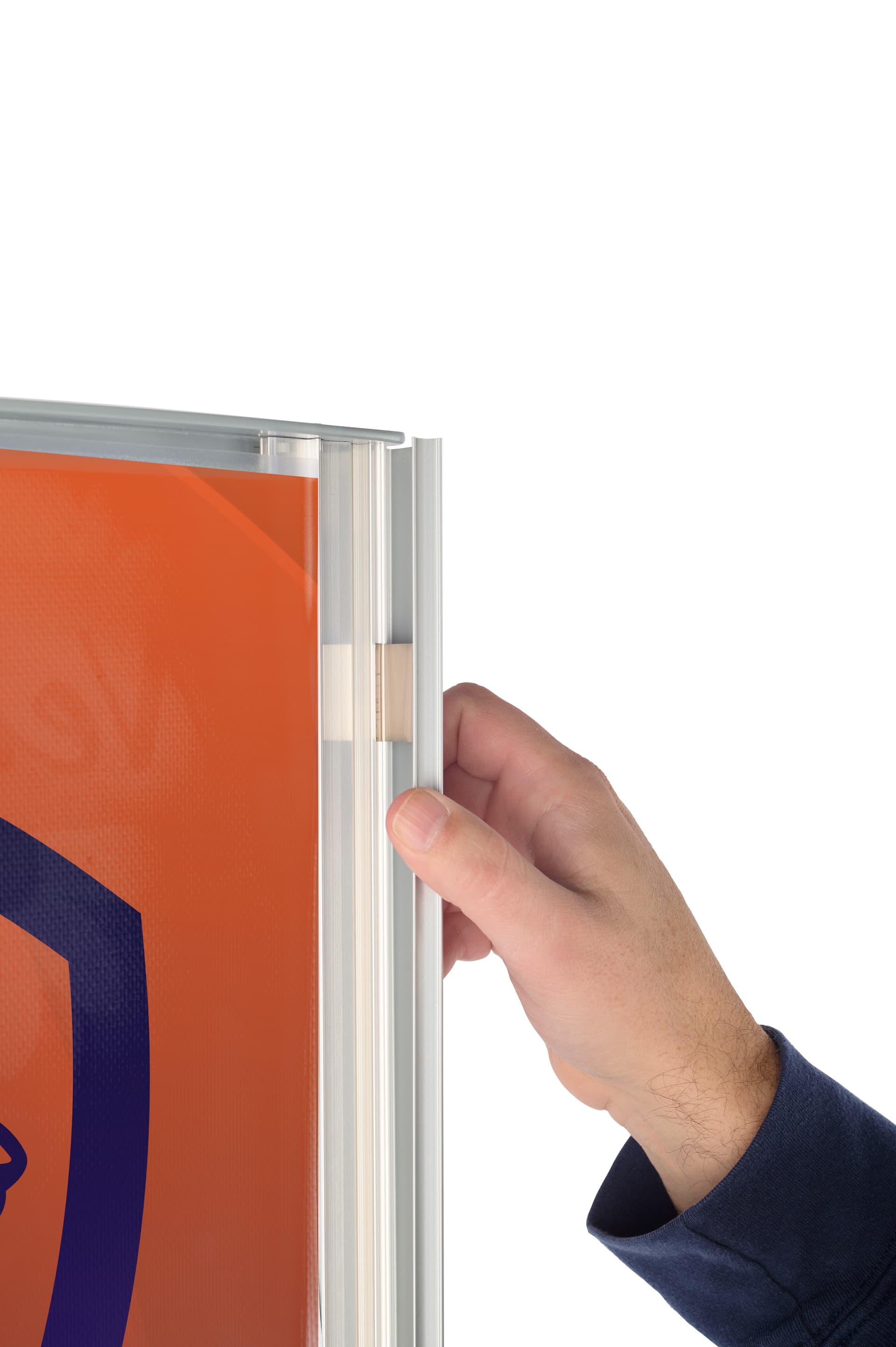 Advertise in style with an Advertising Display with a Poster Frame ...