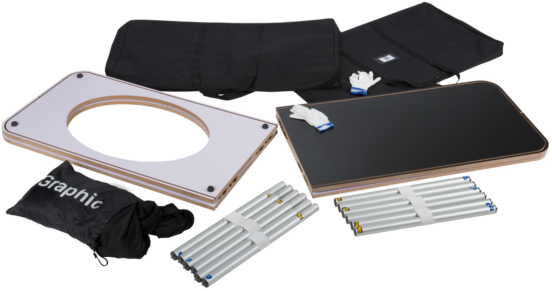Kiosk Counter Display with Carrying Bag