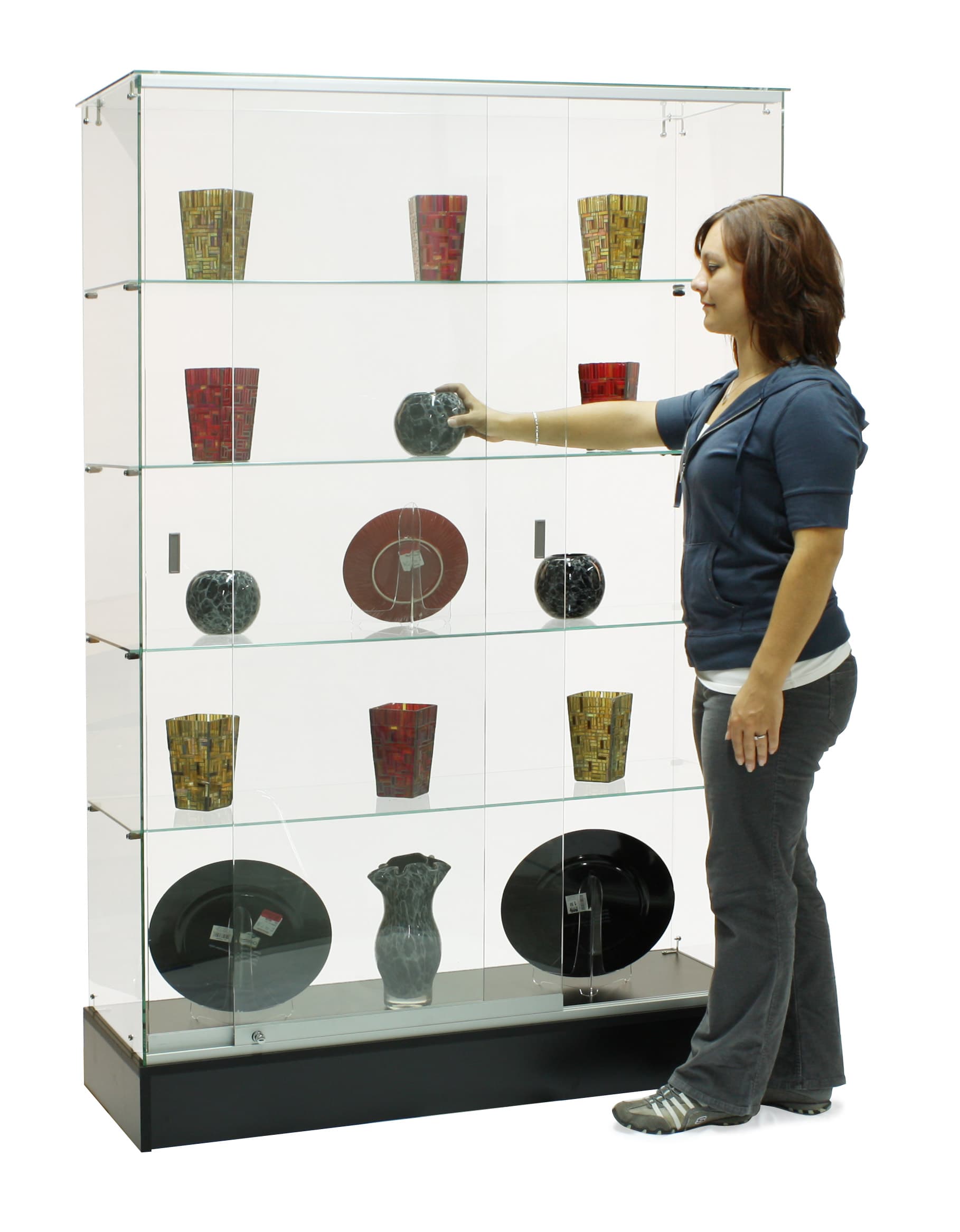 glass cabinets