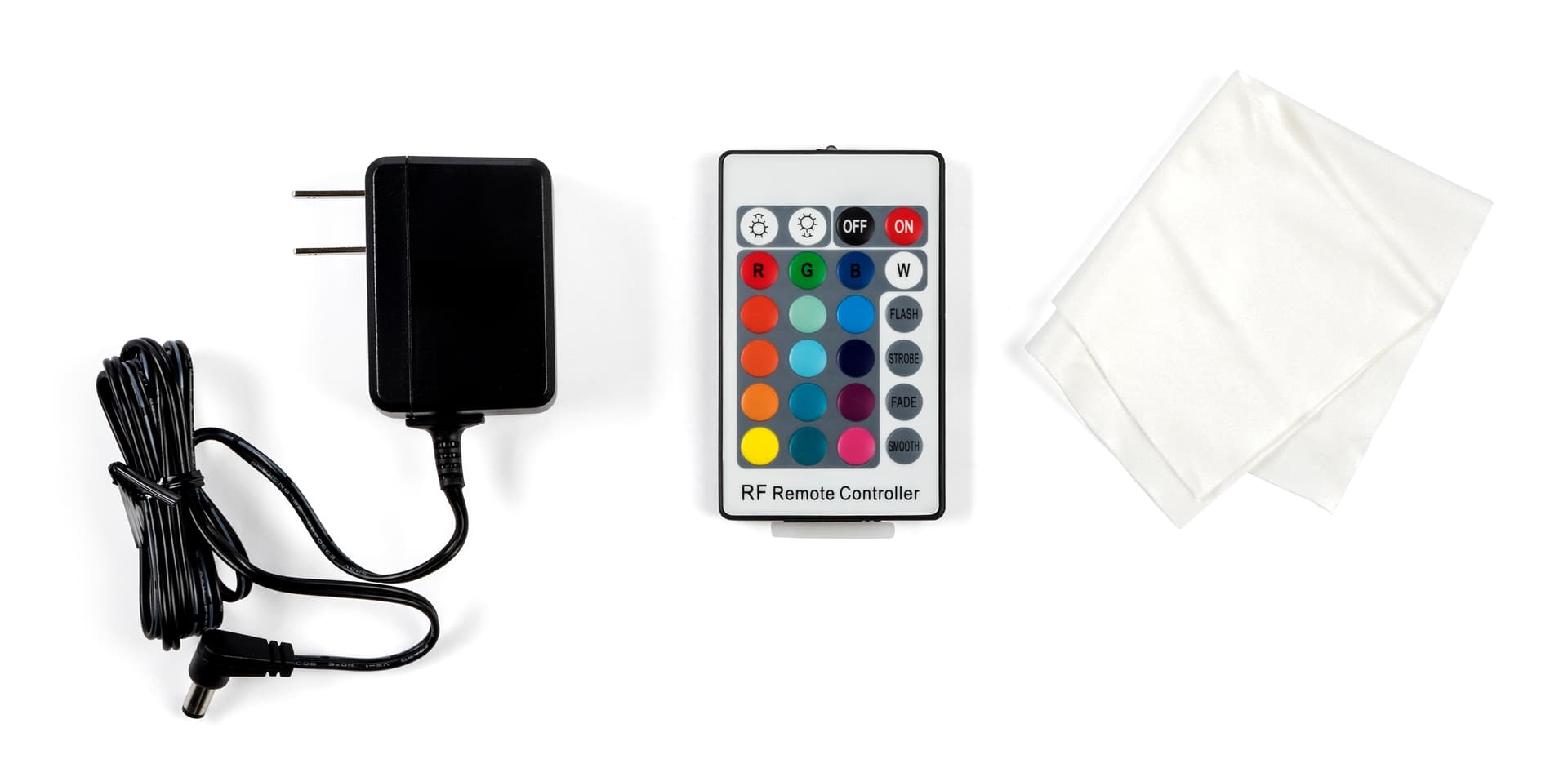lighted bottle display power cable and remote