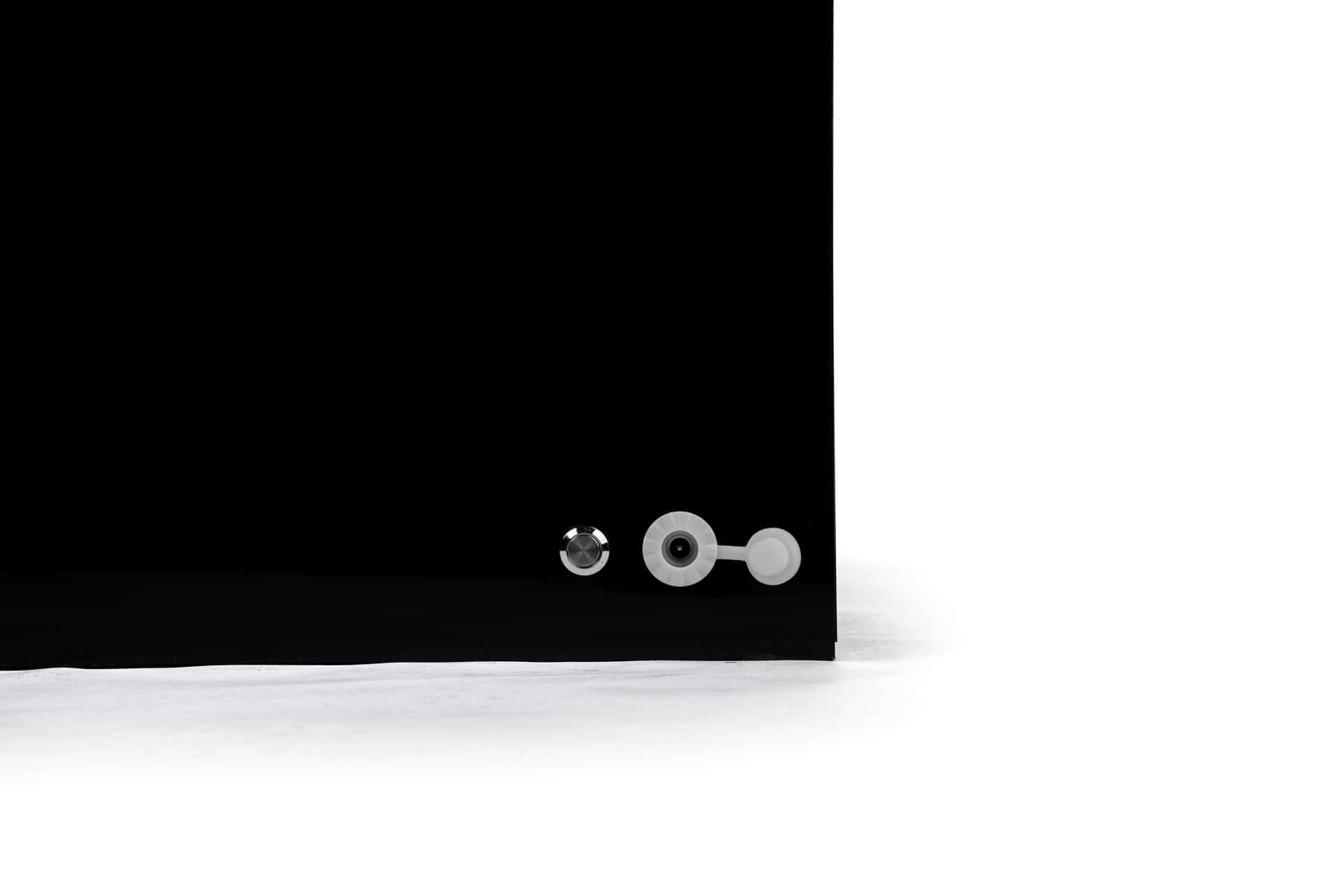spill resistant tiered LED bar shelf displays
