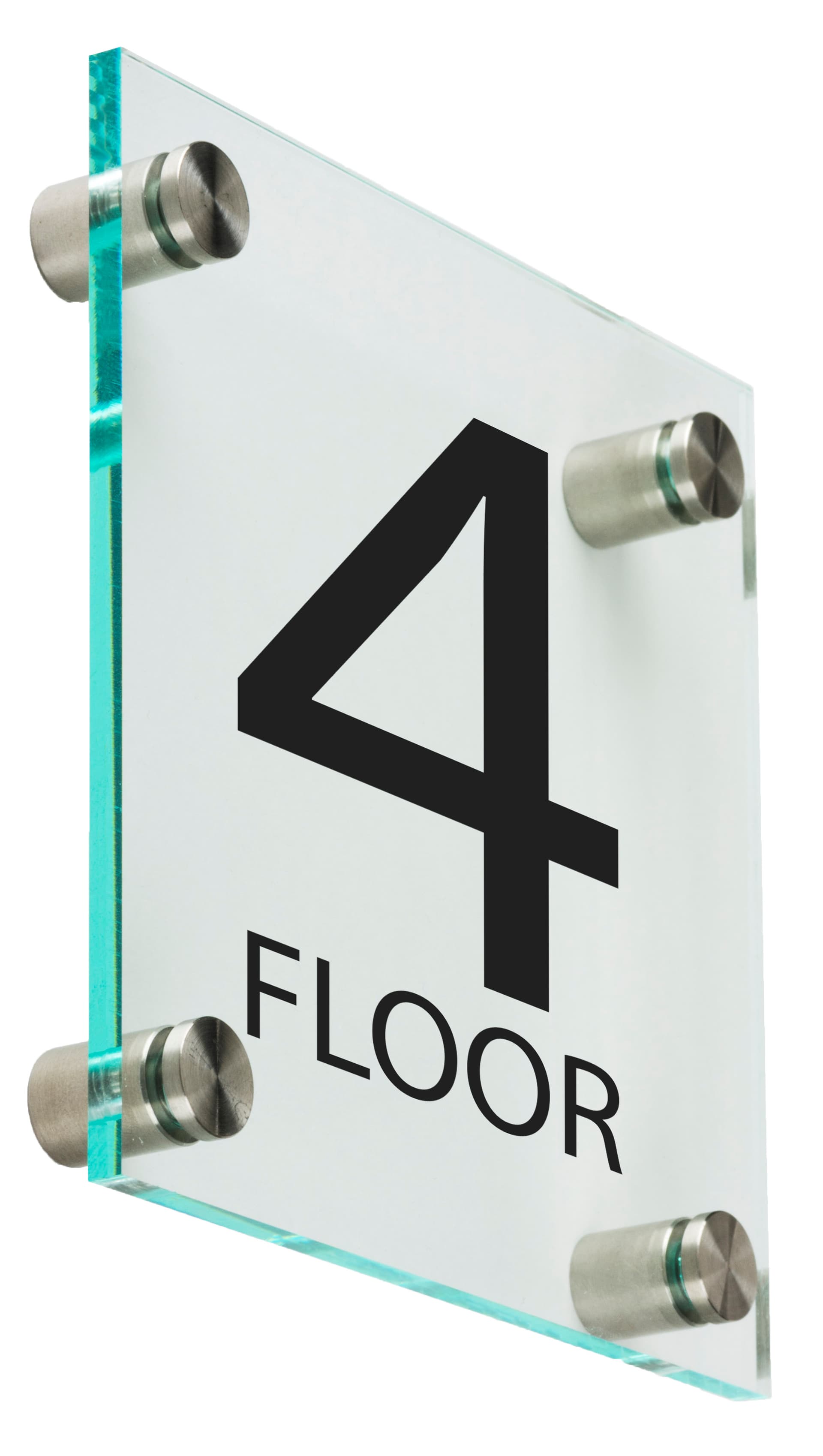 Floor Level Building Sign | Pre-Printed Text | Displays2Go