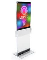 Custom Acrylic Display with Pockets for Advertisements
