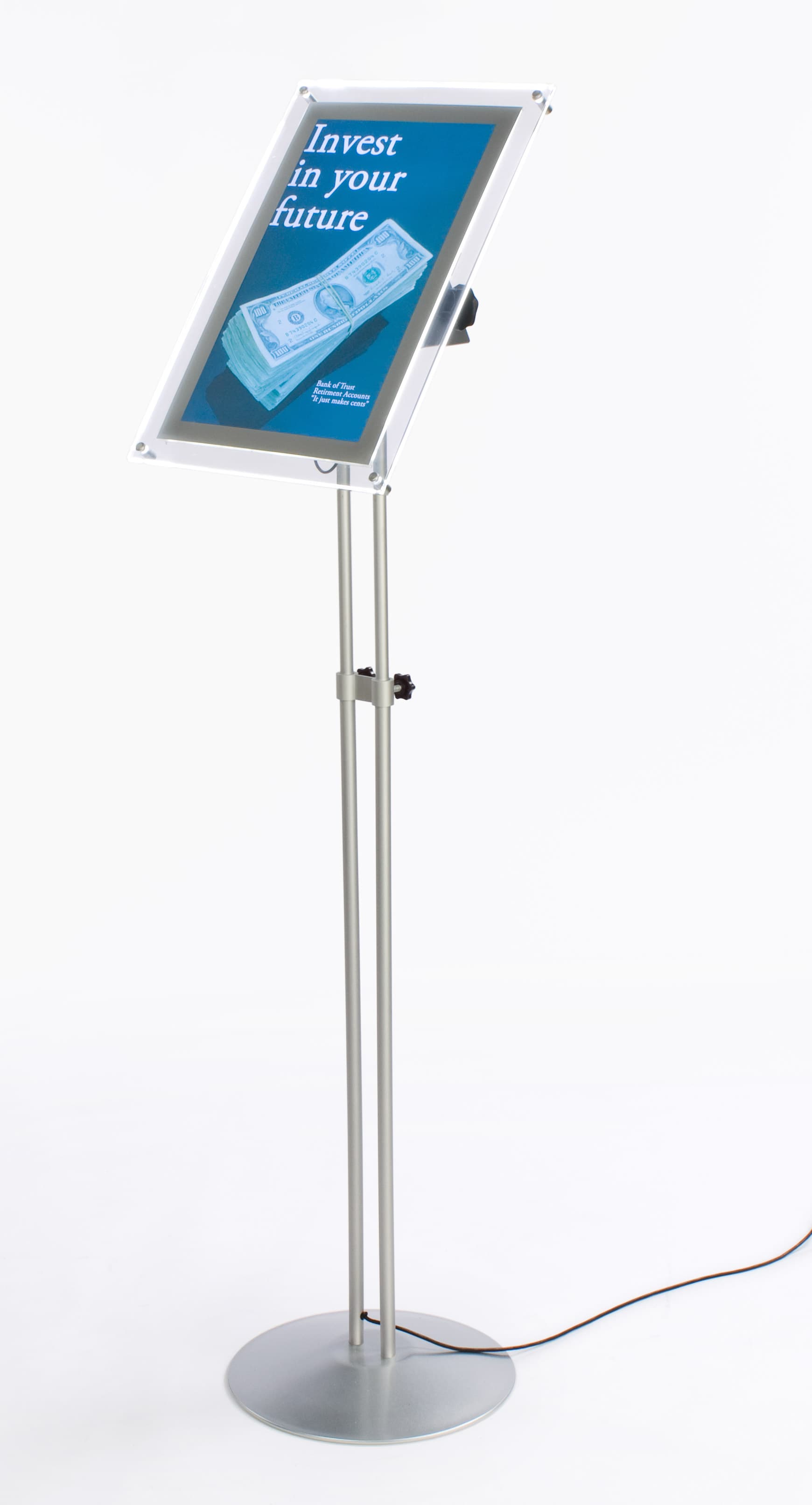 Floor Standing Illuminated Menu Holder | Displays2Go