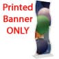 (2) 24 x 89-Inch Custom Printed Banners for Curved Wave Displays