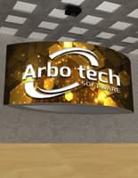 Outdoor Banner Hanging Stand w/ Ground Spikes for 78" to 120" Wide Banners - Silver