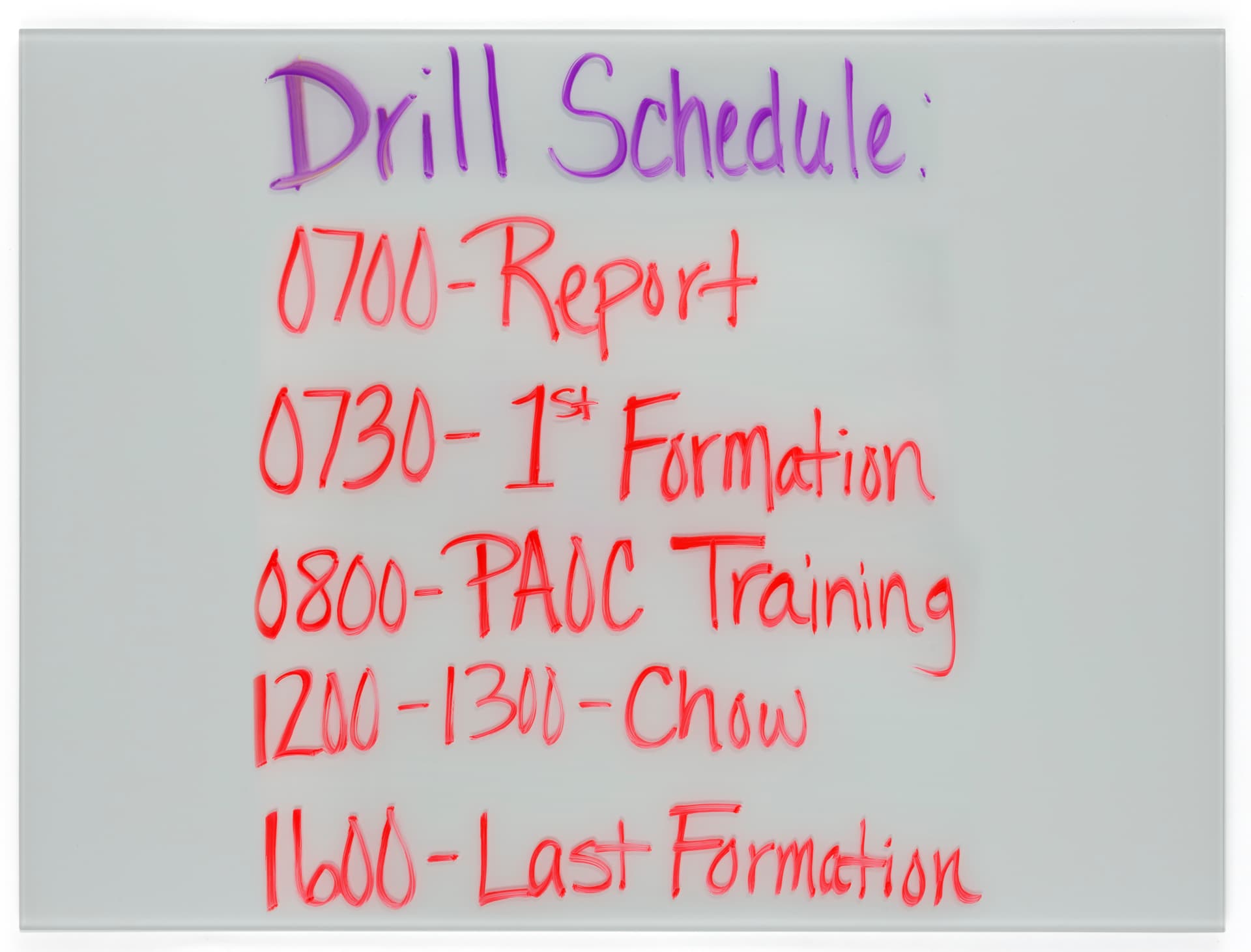 24 x 18 Magnetic Glass Whiteboard for Wet Erase Markers