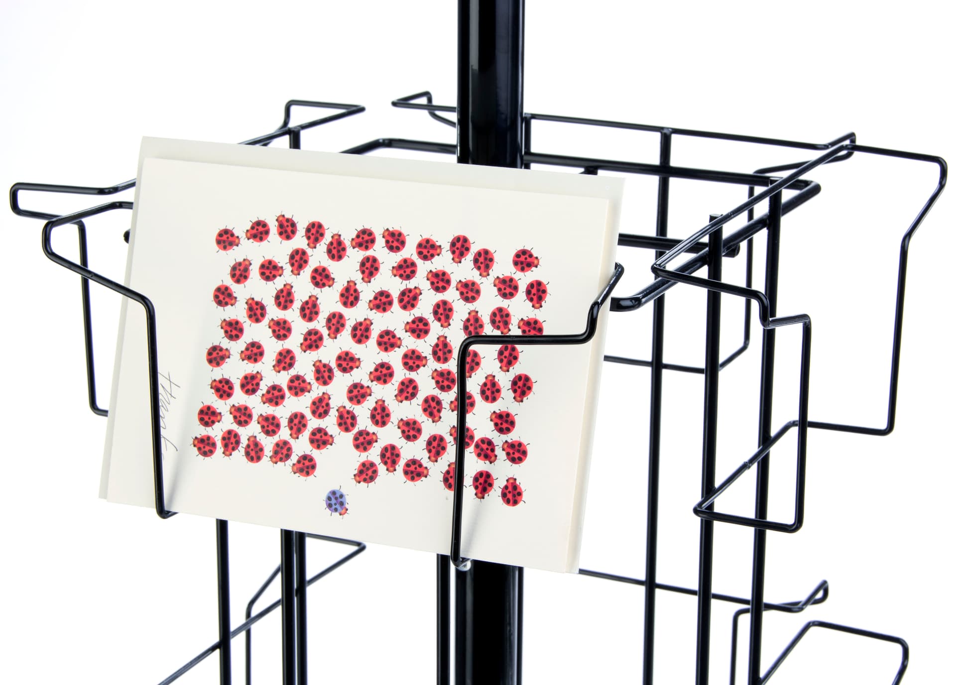 Horizontal Pocket Postcard Display Stand
