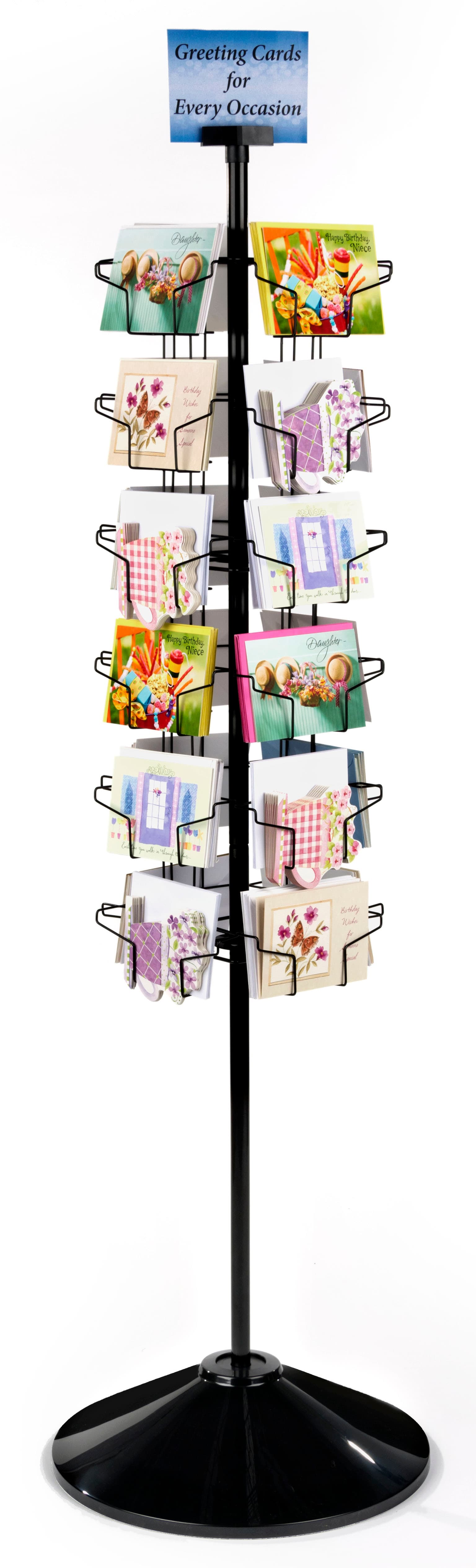 24 Pocket Postcard Display Stand