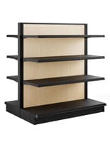 durable retail gondola shelving