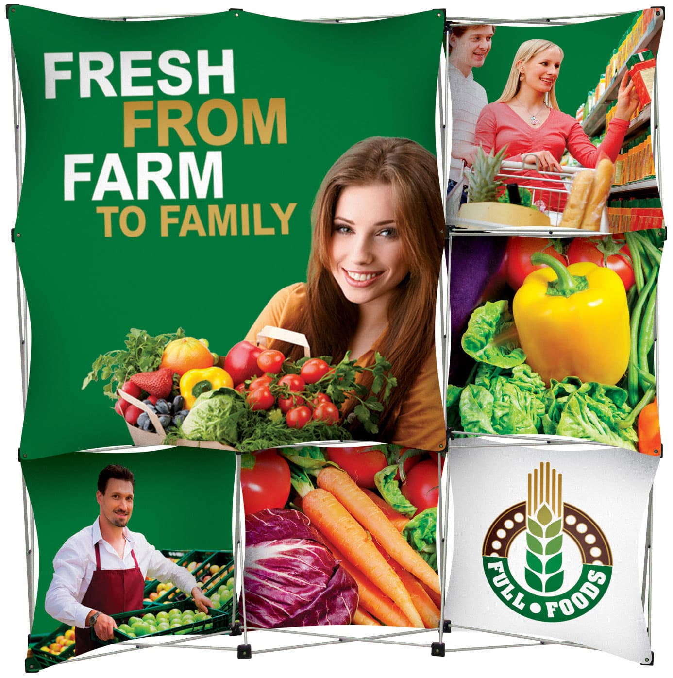 Replacement Graphic: For GEOEC3X3H Banner Stands