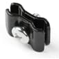 Metal Gridwall Connector, Set of 25 - Black
