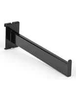 Rectangular tube black 12" square tube gridwall faceout 