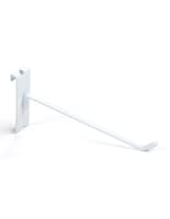 Metal 8" white wire grid panel display hook