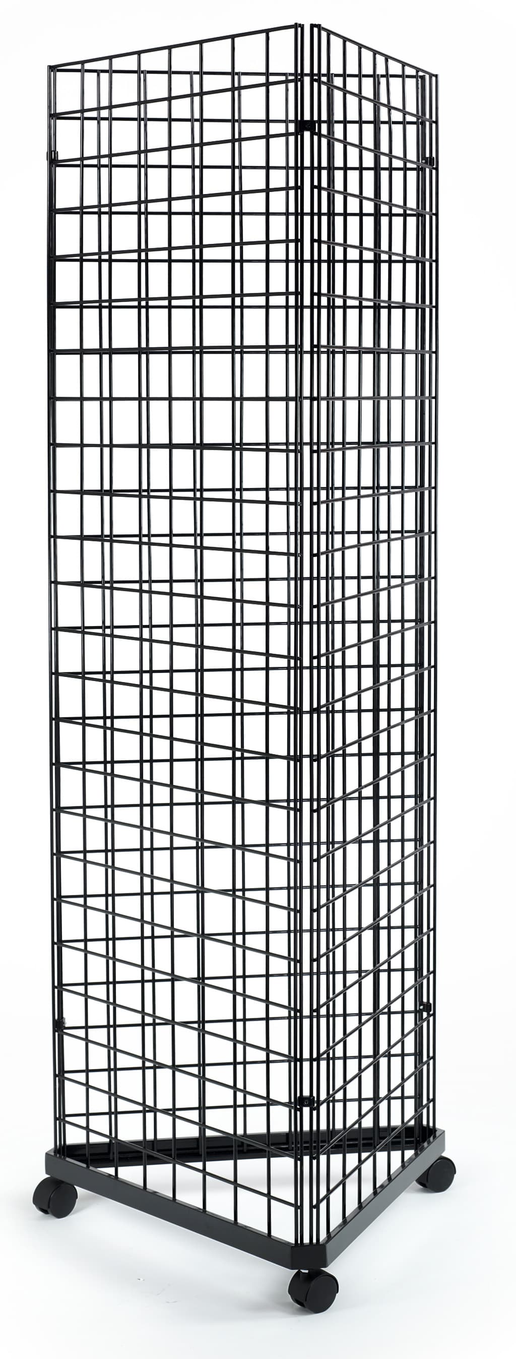 Gridwall Display with Wheels