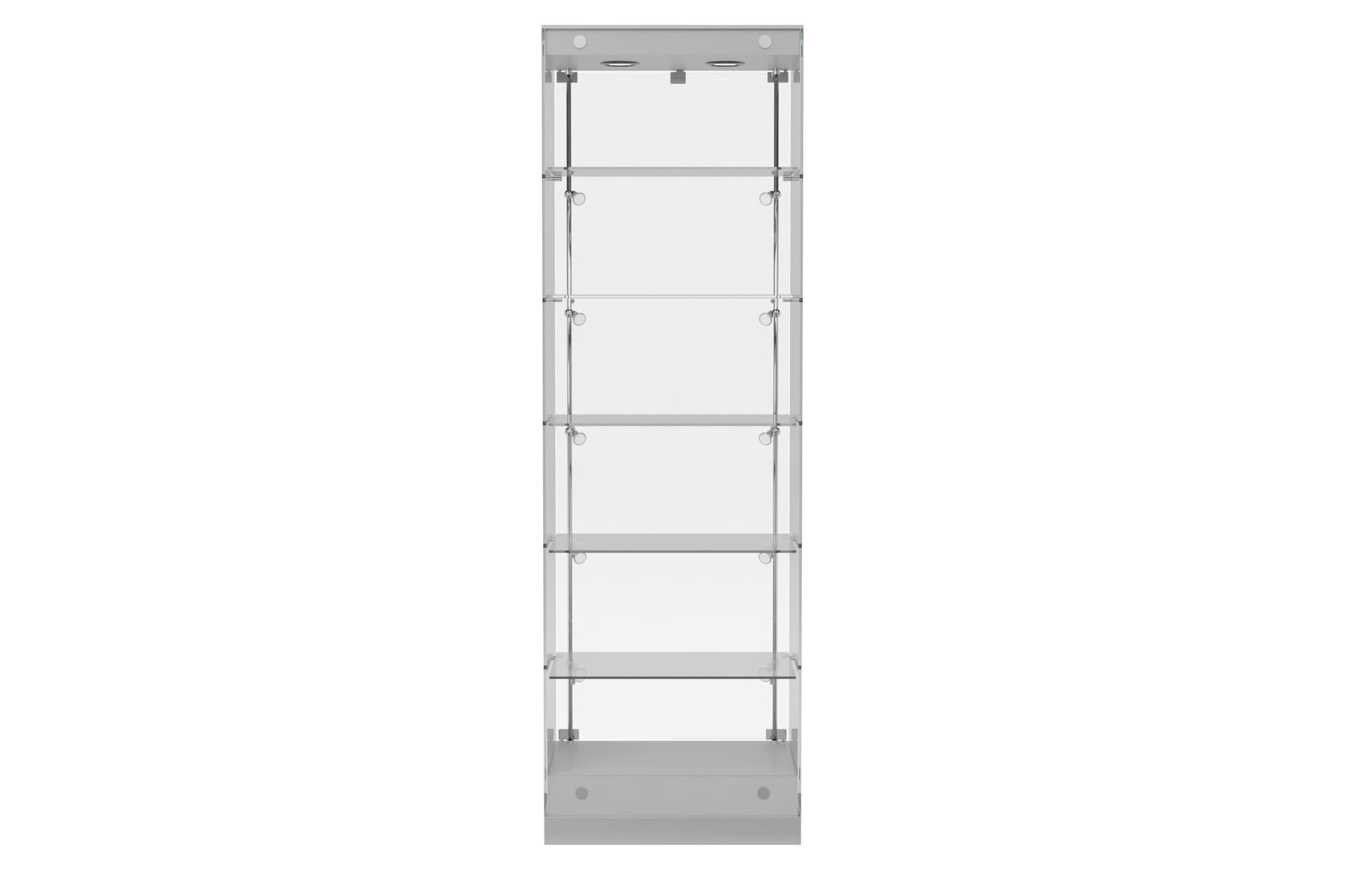 Silver LED Tower Cabinet