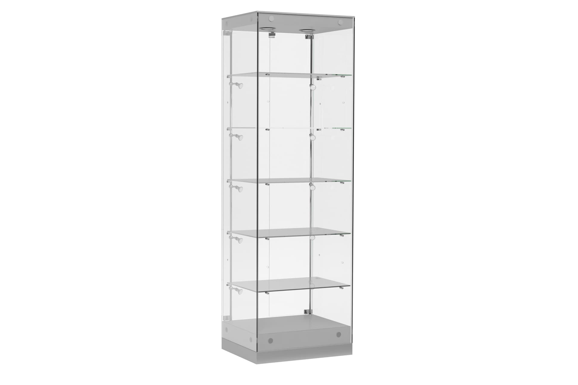 LED tower cabinet with modern aesthetic