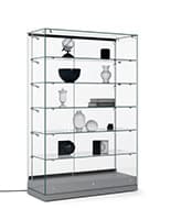 Wide LED Display Cabinet, 48" Overall Width