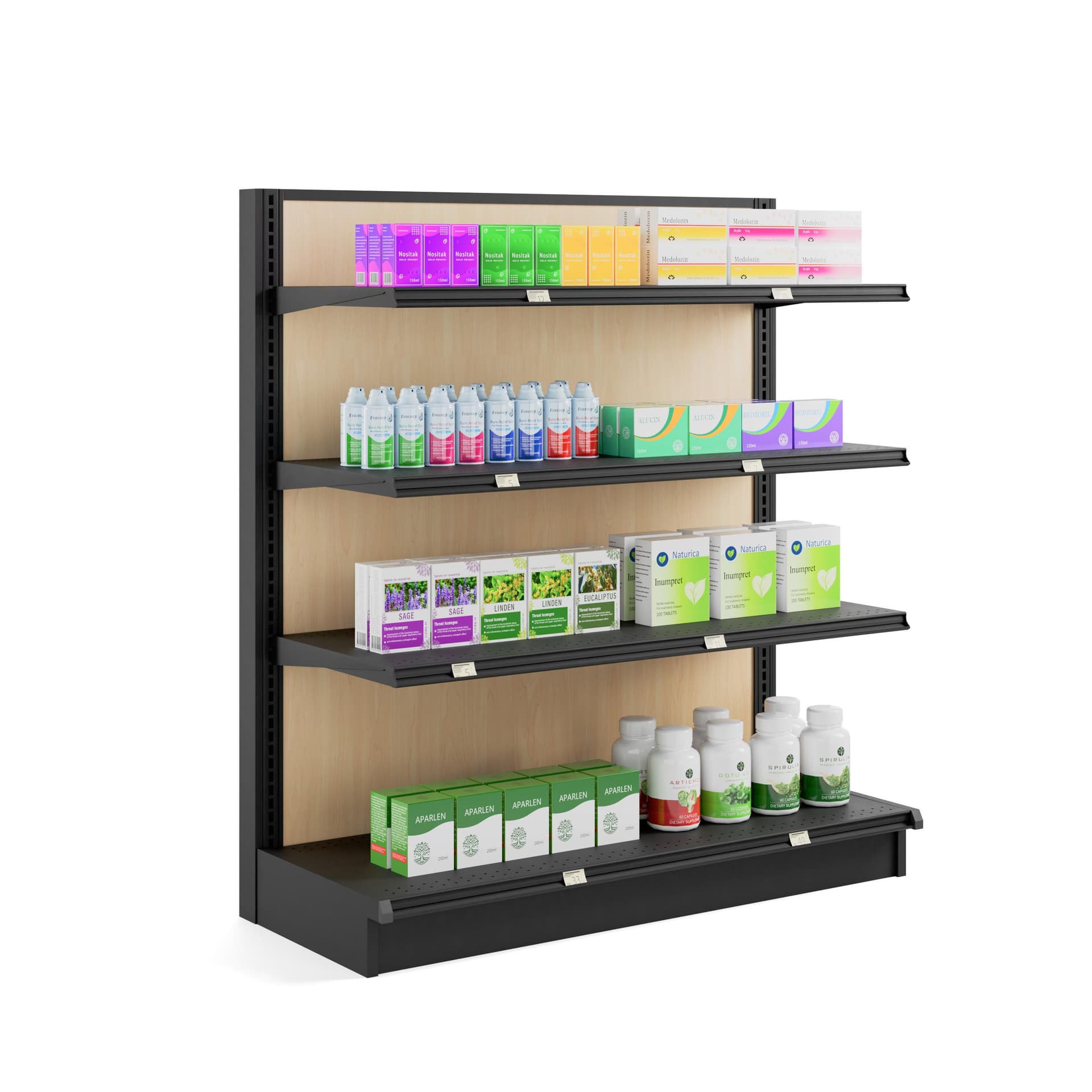 retail shelving for stores