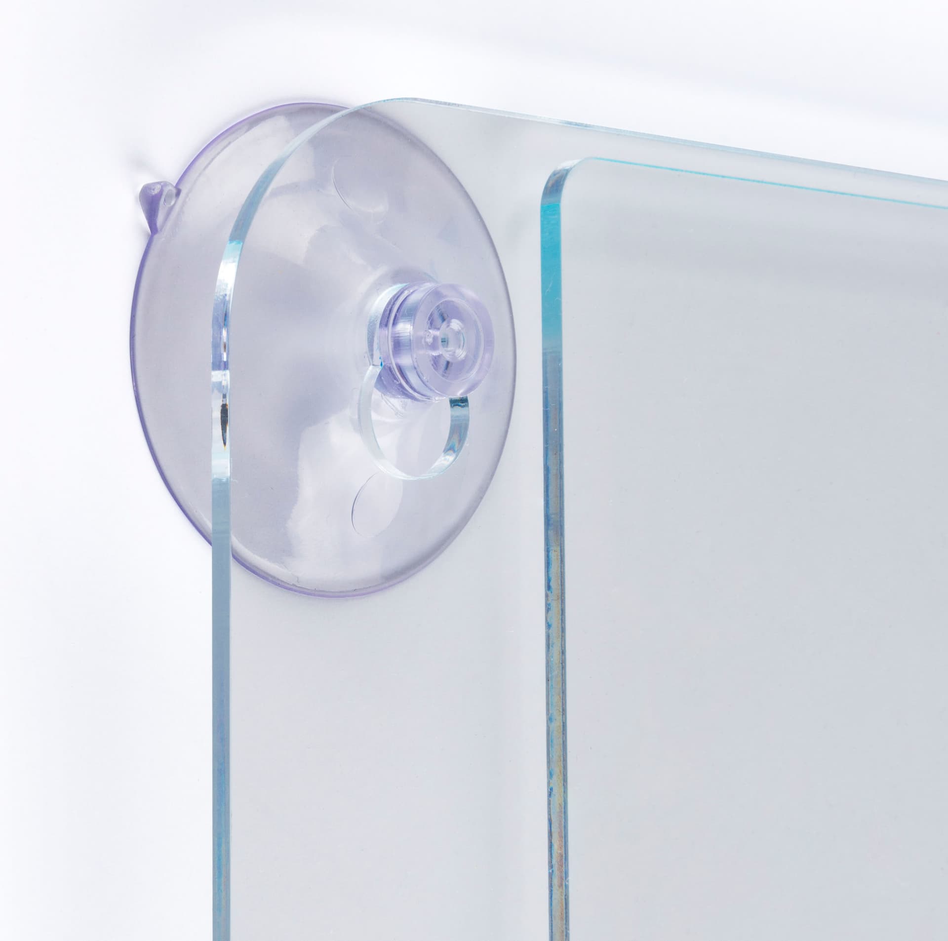 Window sign holder is easy to install