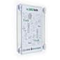 Recycled Acrylic Sign Holder for Window with Suction Cups, Double-Sided - Clear 