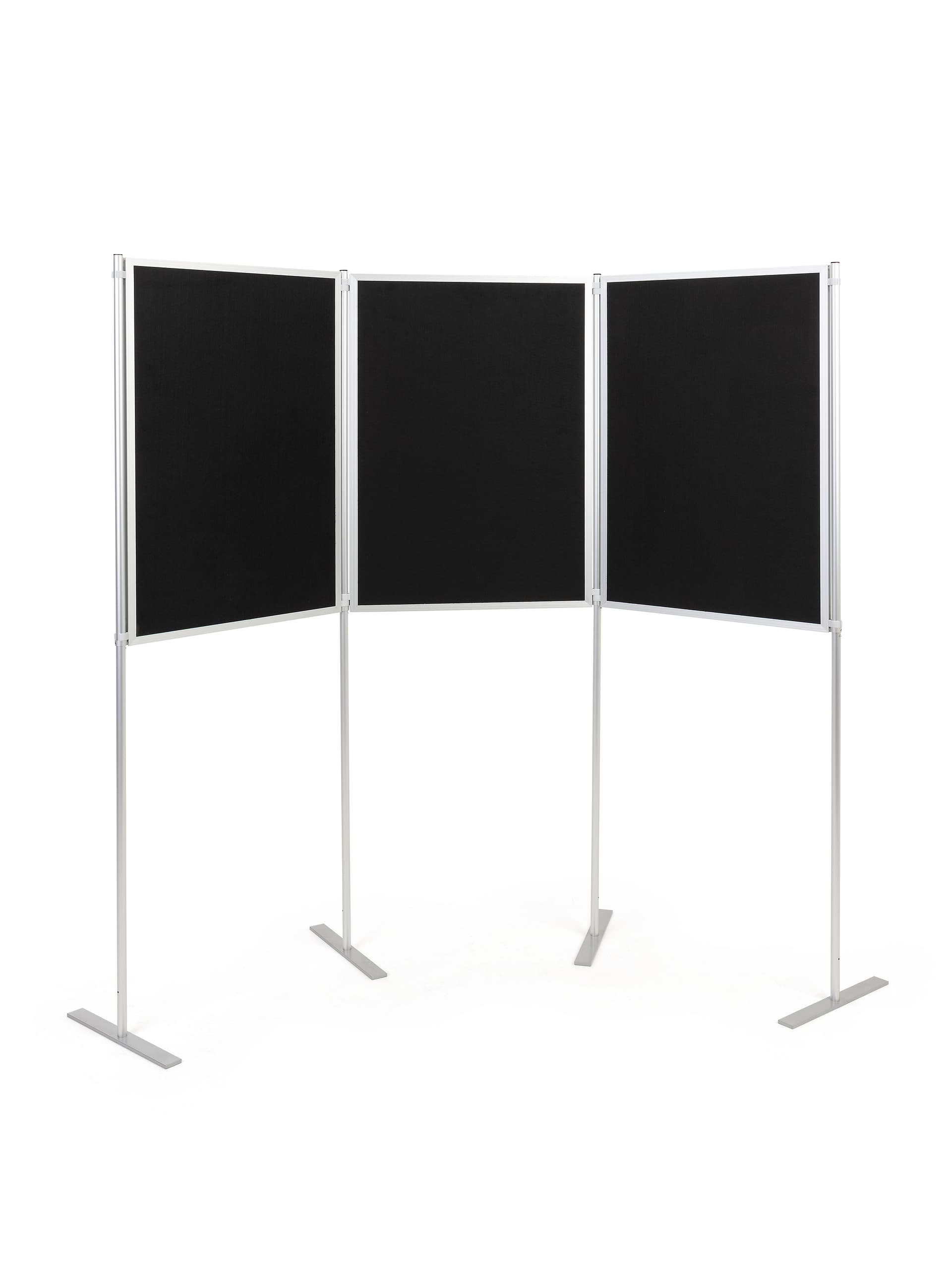 Folding portable backdrop panels with slim profile 