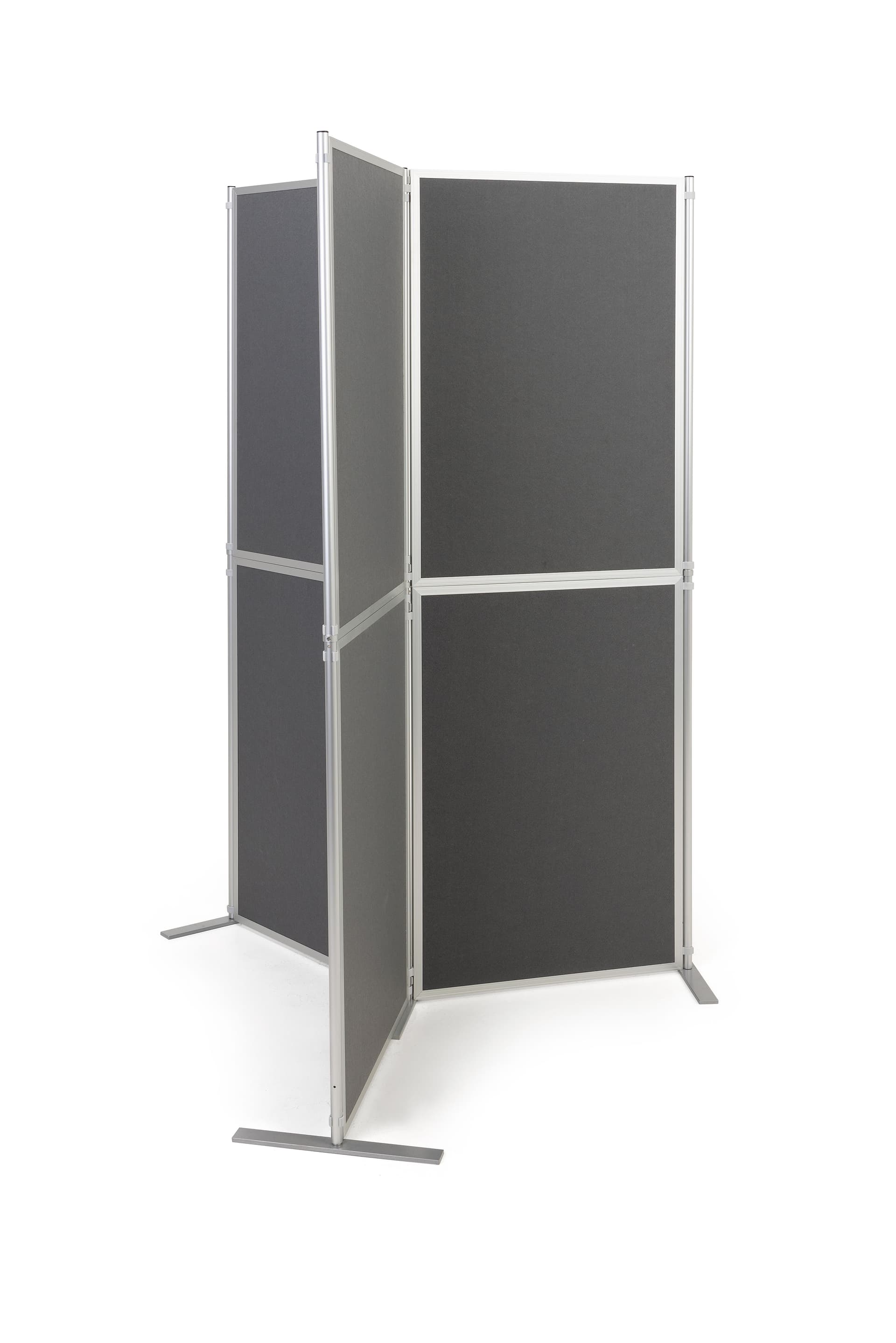 Folding portable backdrop panels with modular design 