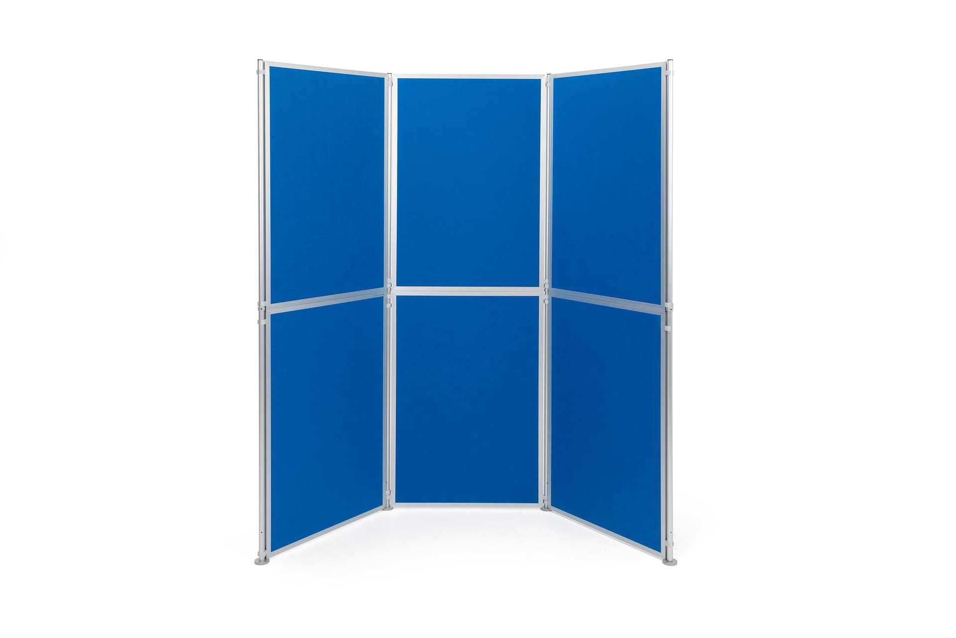 Contemporary freestanding modular display boards