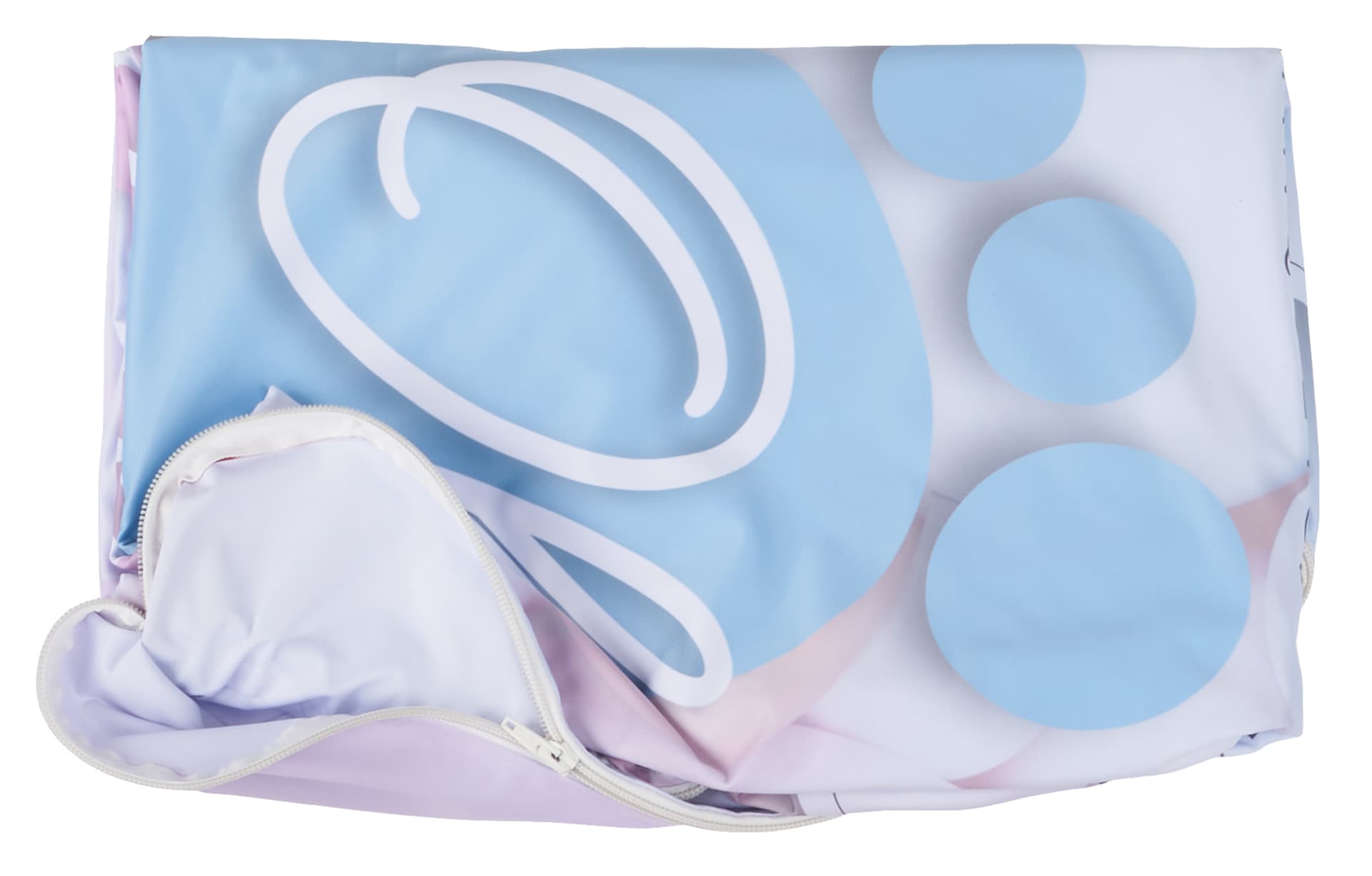 Double sided replacement graphic for HEXBWALLSS_Hexagonal pop up display can be made within the 74.8 inch x 67 inch template 