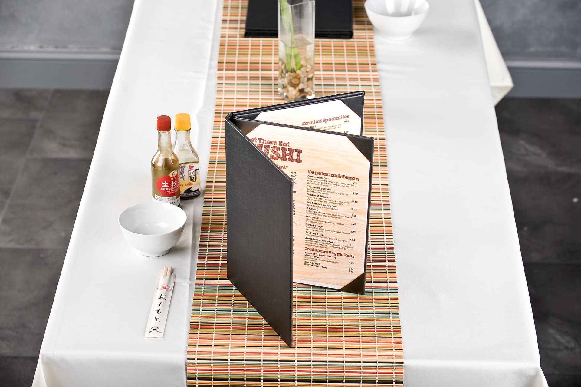 Black Restaurant Menu Books