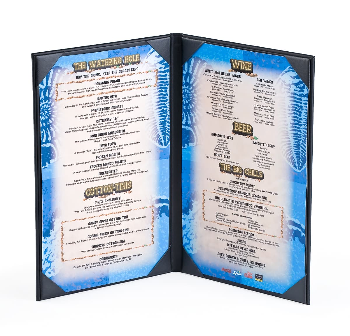 Menu Book