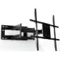 TV Wall Mount w/ Articulating Arm, Fits Monitors 42”-90”, Tilting & Rotating - Black