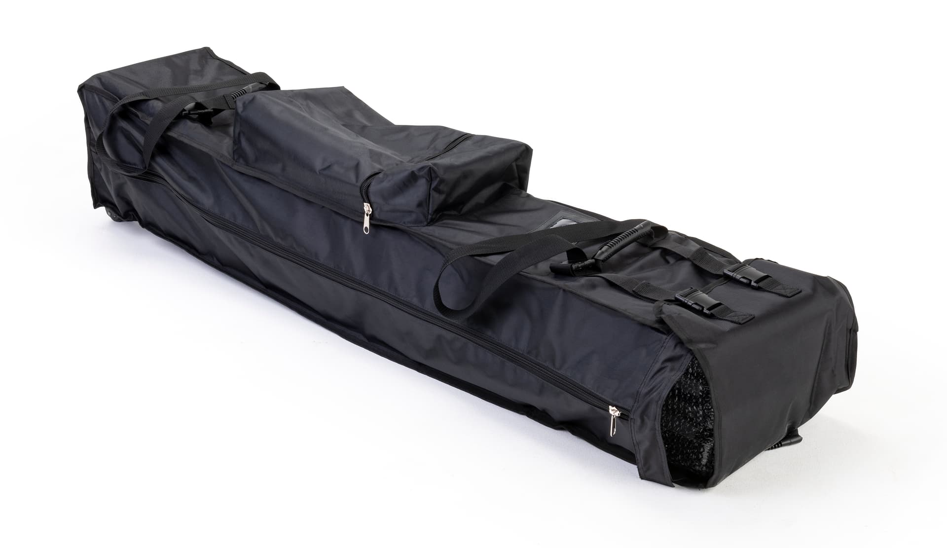 Small event tent with carrying case
