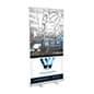 Budget Narrow Base Retractable Banner Stand