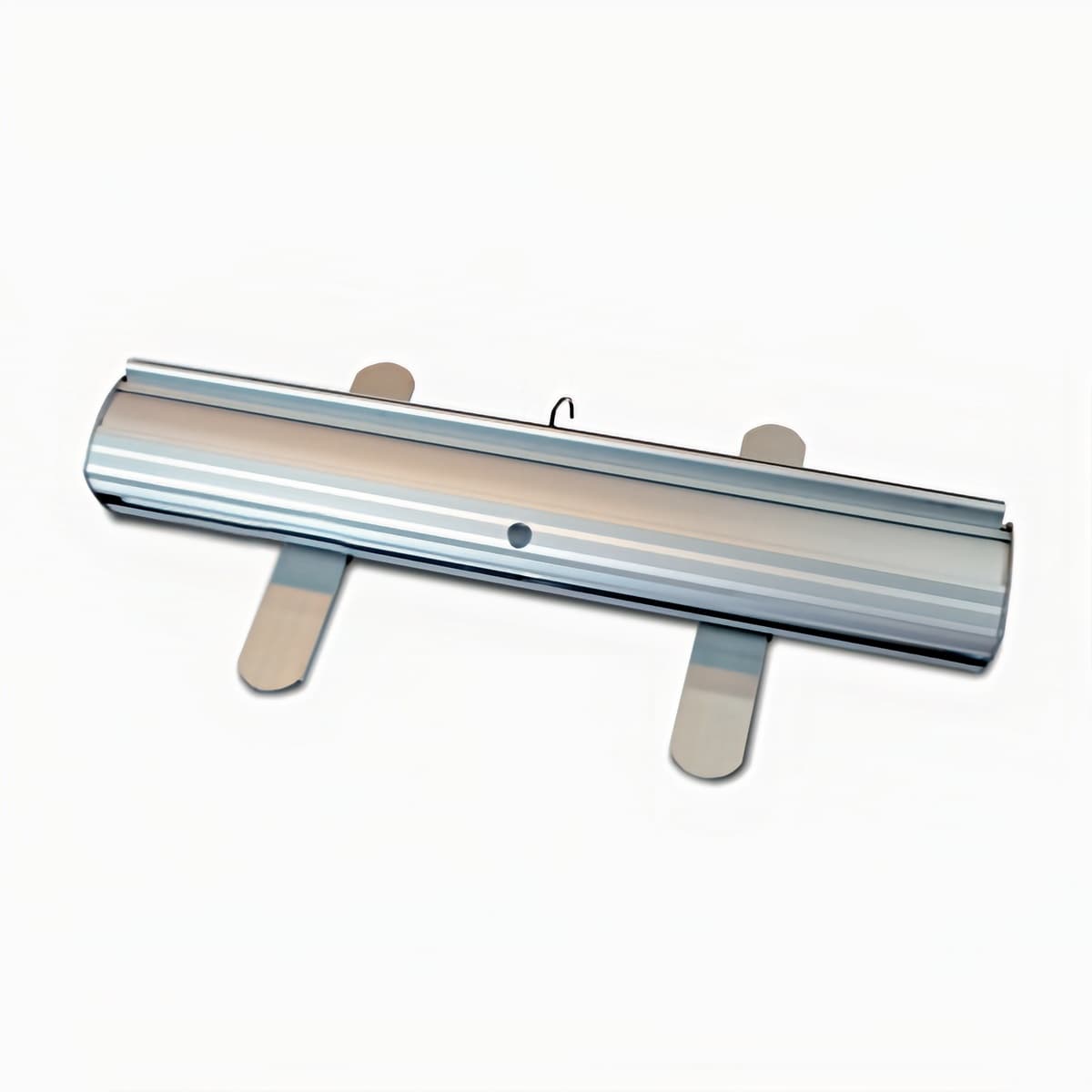 Budget narrow base retractable banner stand with feet for stability 