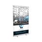Budget Narrow Base Retractable Banner Stand