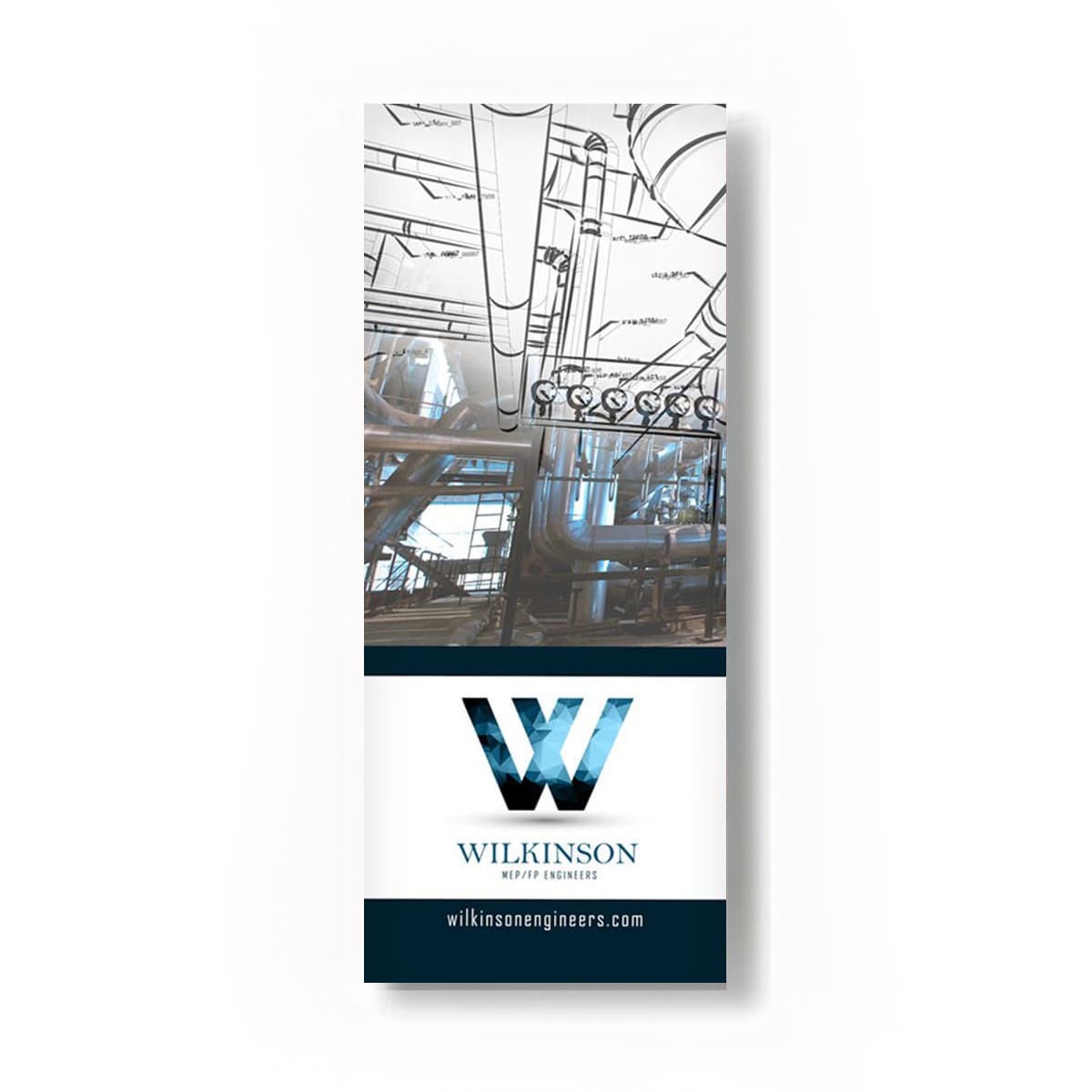 Budget banner stand - poster only with durable stay flat vinyl construction