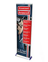Premium banner stand - poster only with digitally printed artwork 