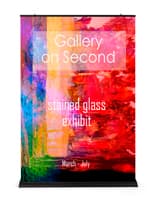 Premium banner stand - poster only with full color graphics